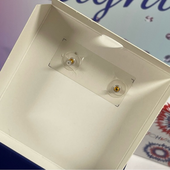 🐻BETSEY JOHNSON GLITTER GUMMY BEAR EARRINGS - Picture 4 of 7